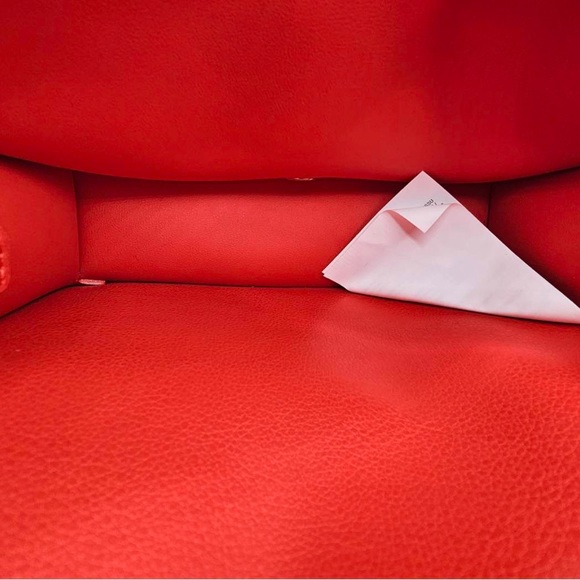 Versace Jeans Couture Red Logo Shoulder Bag - Picture 12 of 14